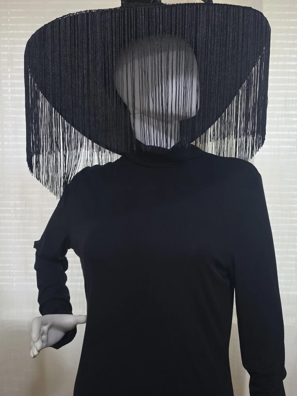 Halloween Fringe Detail Witches Hat